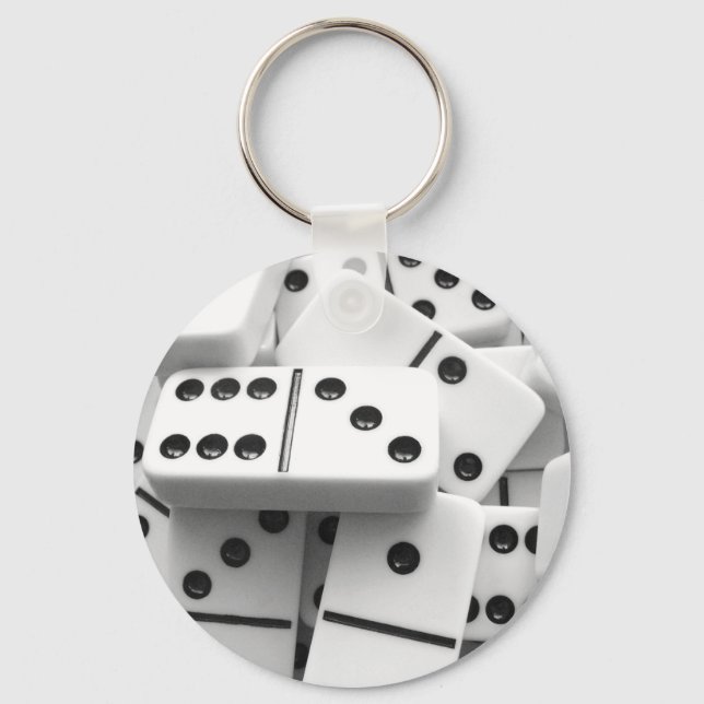 Dominoes Keychain 006 Nyckelring (Framsida)