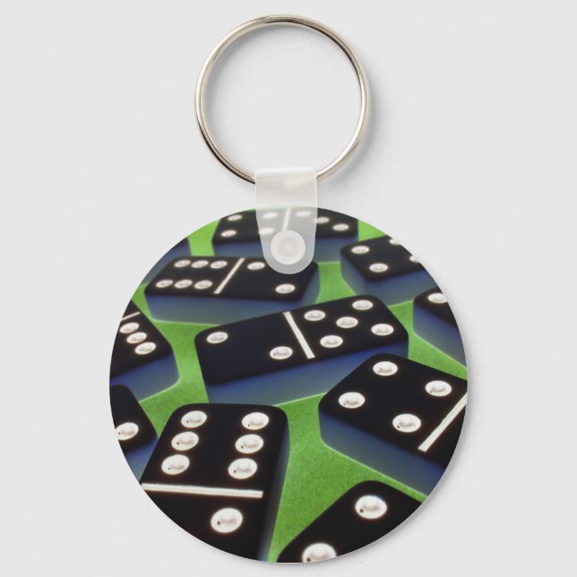 Dominoes Keychain 007 Nyckelring (Framsida)