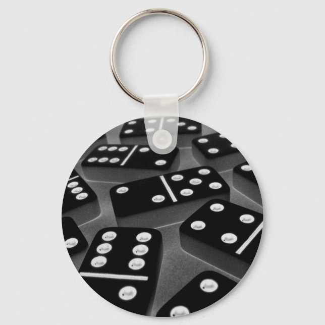 Dominoes Keychain 008 Nyckelring (Framsida)