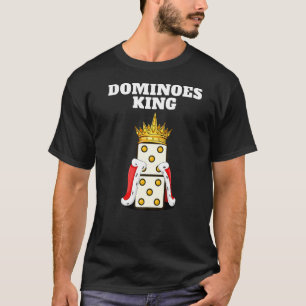 Dominoes Kung Manar Dominoes Player Boys Dominoes T Shirt