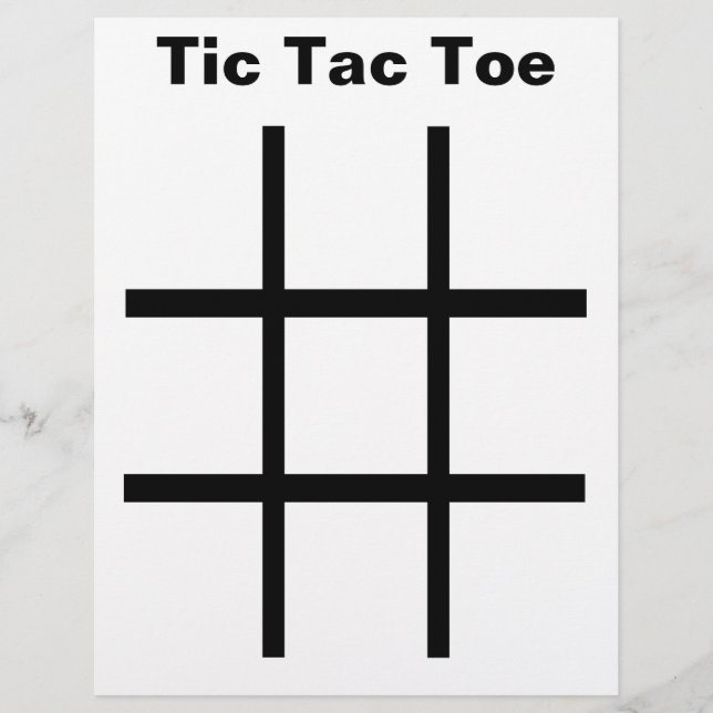 Dominoes-Tic Tac Toe MÄRKRE Grid (2-tums kylskåp) Reklamblad (Framsidan)