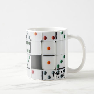 Dominoes Tile Photo Kaffemugg