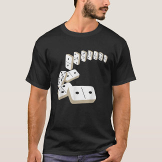Dominoes Tiles Domino Player Dominoes Älskare T Shirt