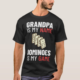 Dominoin Player Board Game Dominoes T Shirt