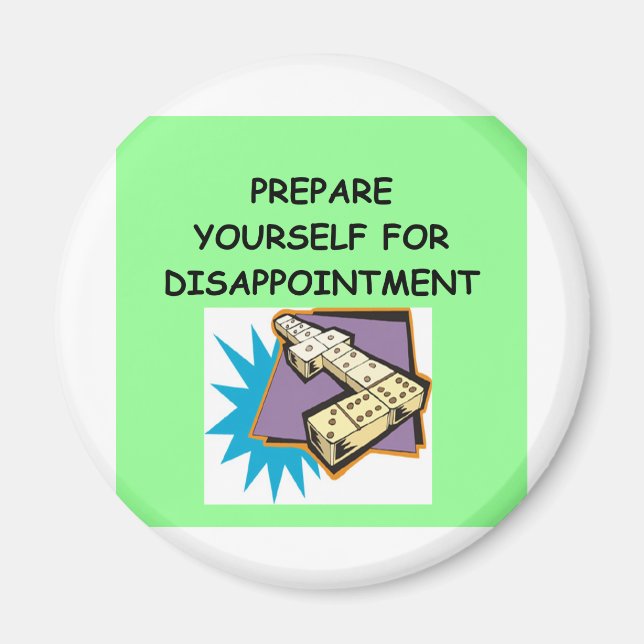 dominoområden magnet (Framsidan)