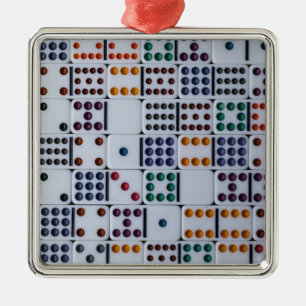 Dominos Numbers Game Julgransprydnad Metall