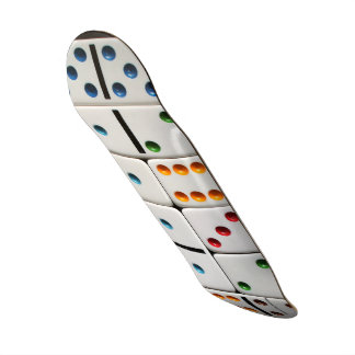 Dominoskateboard Skateboard Bräda 20 Cm
