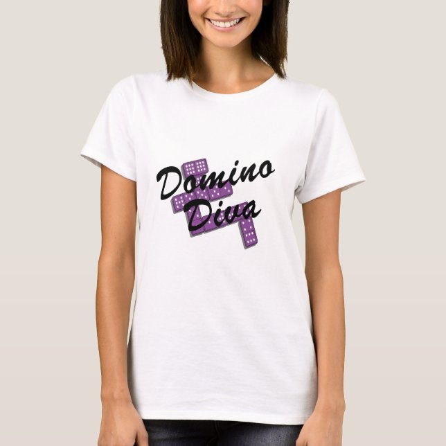 DominoT-tröja och Gifts. Tee Shirt (Framsida)