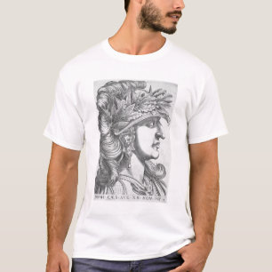 Domitian Caesar (51-96 ANNONS), 1596 (gravyr) T-shirt