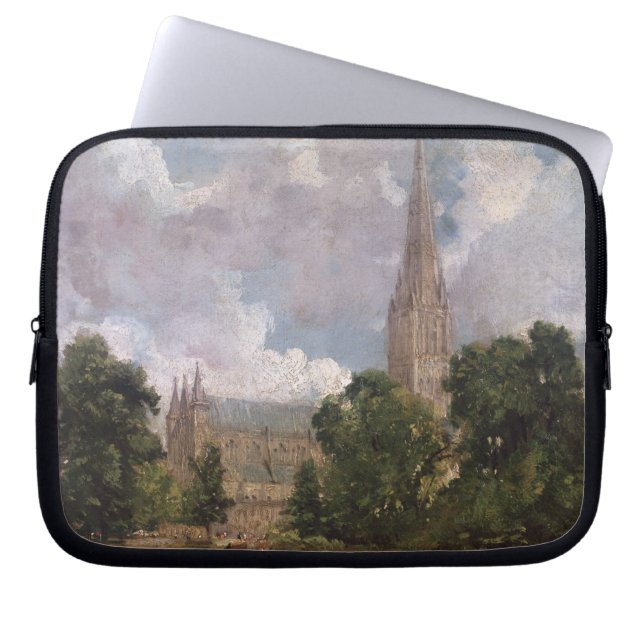 Domkyrka för John konstapel | Salisbury från Laptop Sleeve (Framsidan)