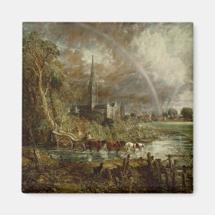 Domkyrka för John konstapel Salisbury från Magnet