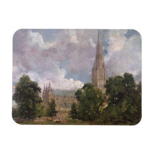 Domkyrka för John konstapel Salisbury från Magnet