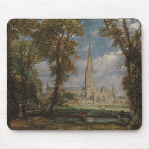 Domkyrka för John konstapel Salisbury från Musmatta