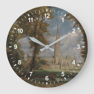 Domkyrka för John konstapel Salisbury från Stor Klocka