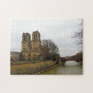 Domkyrka Notre-Dame-de-Paris, frankrike - pussel