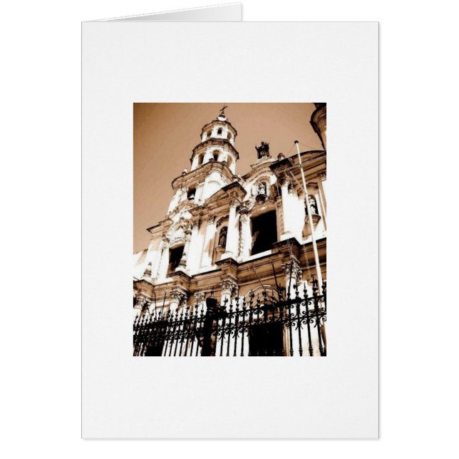 Domkyrka San Telmo Hälsningskort (Framsidan)