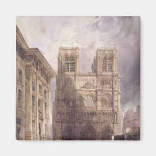 Domkyrkan av Notre Dame, Paris, 1836 Magnet