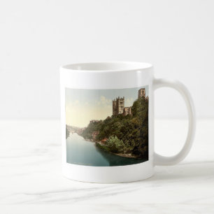 Domkyrkan och slottet från överbrygga, Durham, Kaffemugg