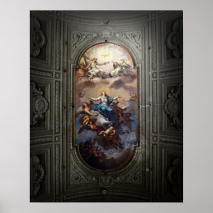 Domkyrkatak, Rome Poster