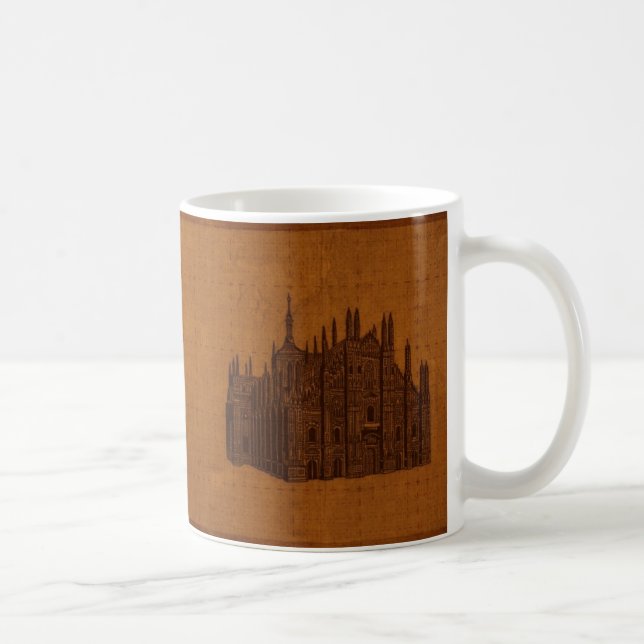 Domkyrkor: Duomodi Milano, Milan Kaffemugg (Höger)