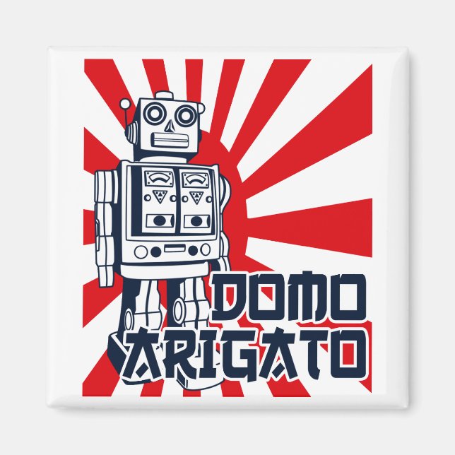 Domo Arigato Magnet (Framsidan)