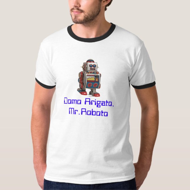 Domo Arigato, Mr.Roboto T Shirt (Framsida)