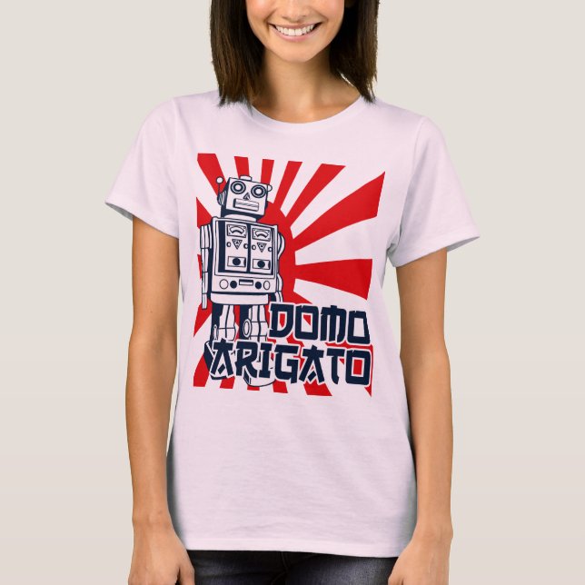 Domo Arigato Tee Shirt (Framsida)
