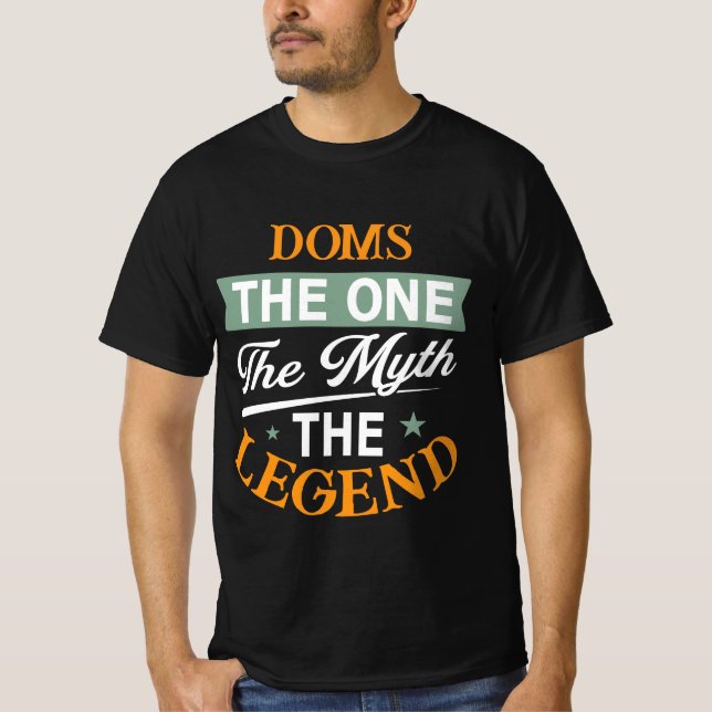 Doms Den Ende Myten Legenden T Shirt (Framsida)