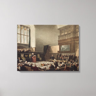 Domstol av exchequeren, Westminster Hall Canvastryck