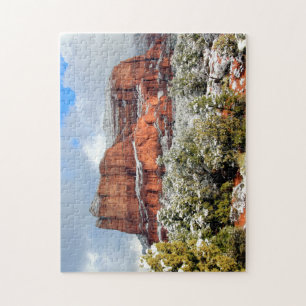 Domstol Butte, Sedona AZ 11 tum x 14 tum Puzzle Pussel