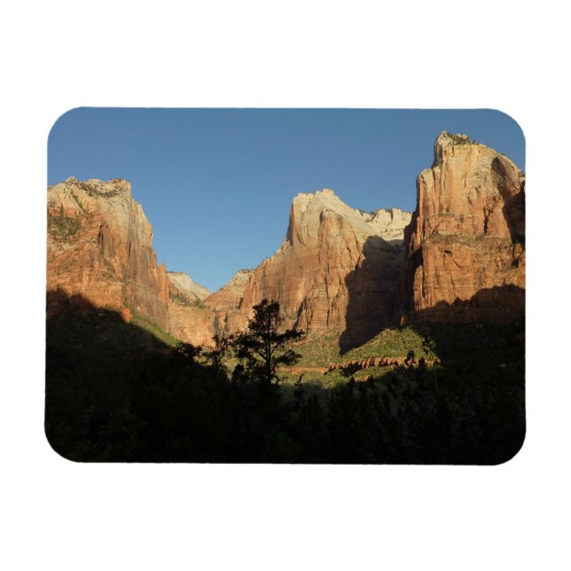 Domstol för patriarkerna I vid Zion National Park Magnet (Horisontell)