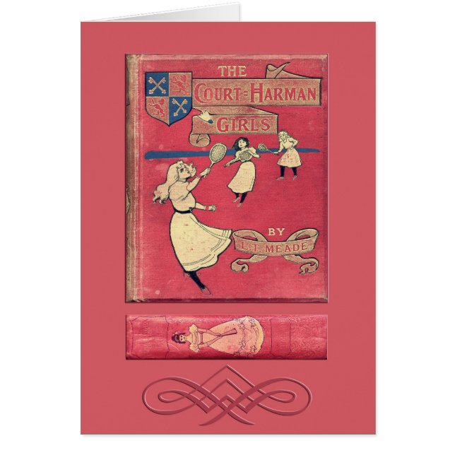 Domstol-Harmanflickorna Hälsningskort (Framsidan)