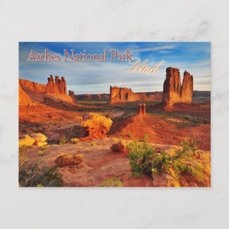 Domstol i Torn i Arches nationalpark, Utah Vykort