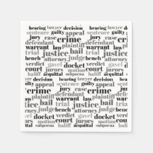 Domstol rättsliga termer ord moln design