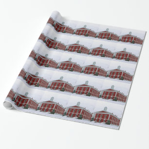 Domstol Snö Presentpapper