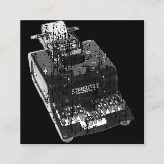 Domstol som anmäler visitkortar fyrkantigt visitkort