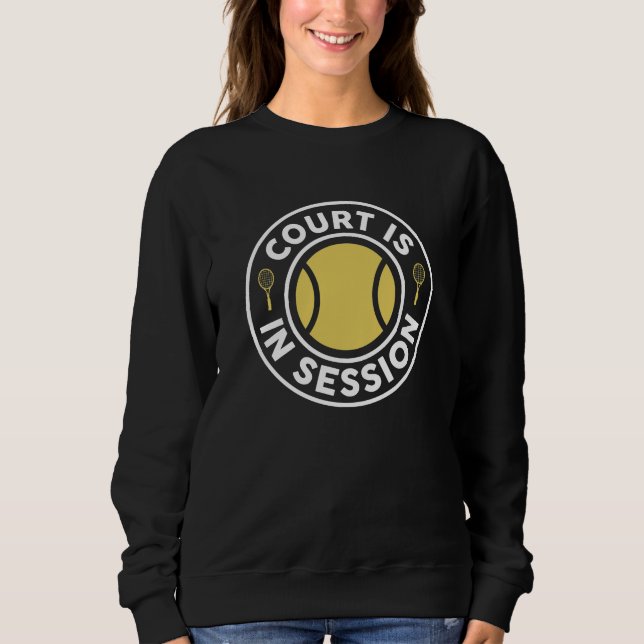 Domstolen är i session t shirt (Framsida)