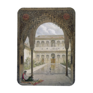 Domstolen av Albercaen i Alhambraen, Granada, Magnet