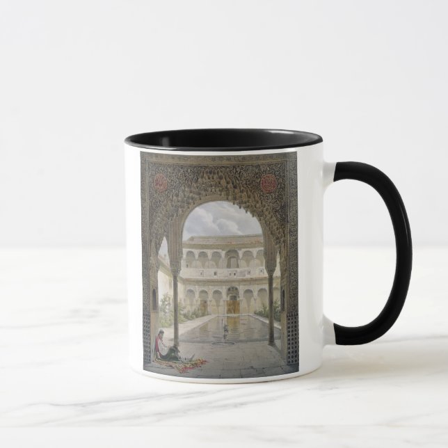 Domstolen av Albercaen i Alhambraen, Granada, Mugg (Höger)