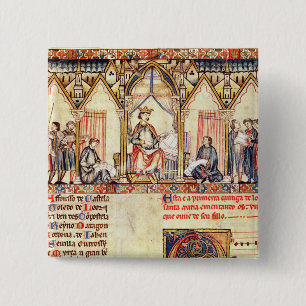 Domstolen av Alfonso X 'Wise'en Knapp