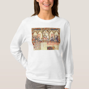 Domstolen av Alfonso X 'Wise'en T-shirt