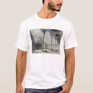 Domstolen av moskén av sultanen Achmet, Istanbul Tee
