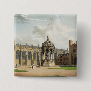 Domstolen av Trinityhögskolan, Cambridge, från ' Knapp