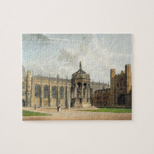 Domstolen av Trinityhögskolan, Cambridge, från ' Pussel