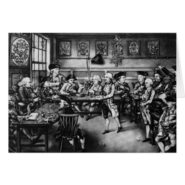 Domstolen för eget kapital eller Convivial City Me Hälsningskort (Framsidan Horizontal)