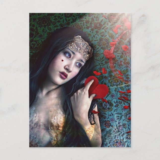 Domstolen i Kärlek vykort (Framsida)