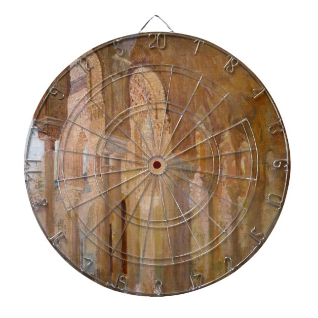 Domstolen i Lejon, Alhambra (av Henri Regnault) Darttavla (Framsidan)