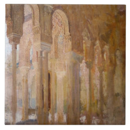 Domstolen i Lejon, Alhambra (av Henri Regnault) Kakelplatta