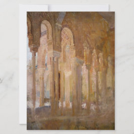 Domstolen i Lejon, Alhambra (av Henri Regnault) Kort