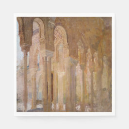 Domstolen i Lejon, Alhambra (av Henri Regnault) Pappersservett